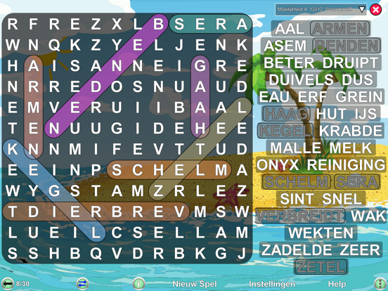 Woordzoeker Ultieme + iPad app afbeelding 8