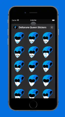 Game screenshot Deltarune Queen Stickers mod apk