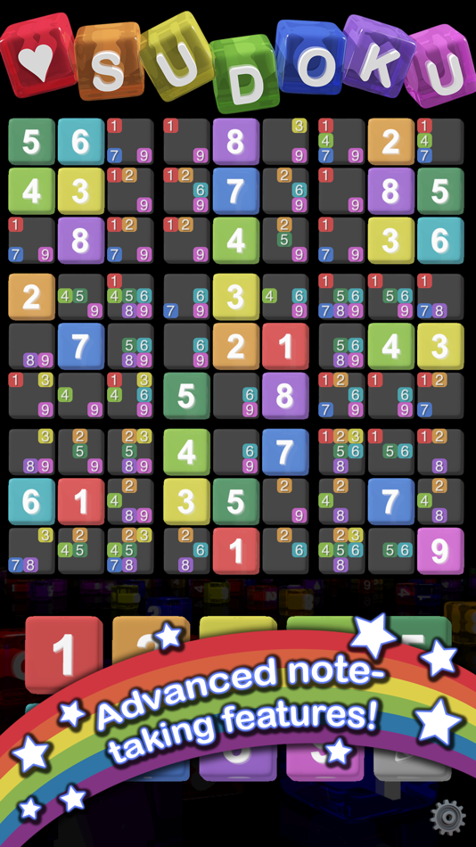 #4. •sudoku (iOS) 由: Sarah Pierce