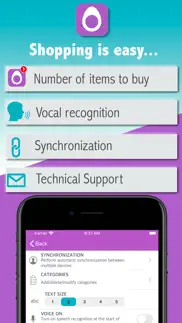shopppy voice grocery list iphone screenshot 2