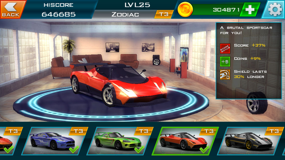 #3. Redline Rush (iOS) 由: Dogbyte Games Kft.