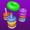 3D Color Sort Hoop Stack icon