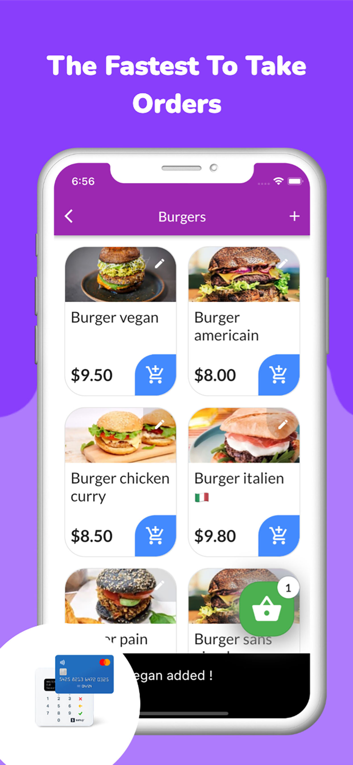 Take orders POS Print System