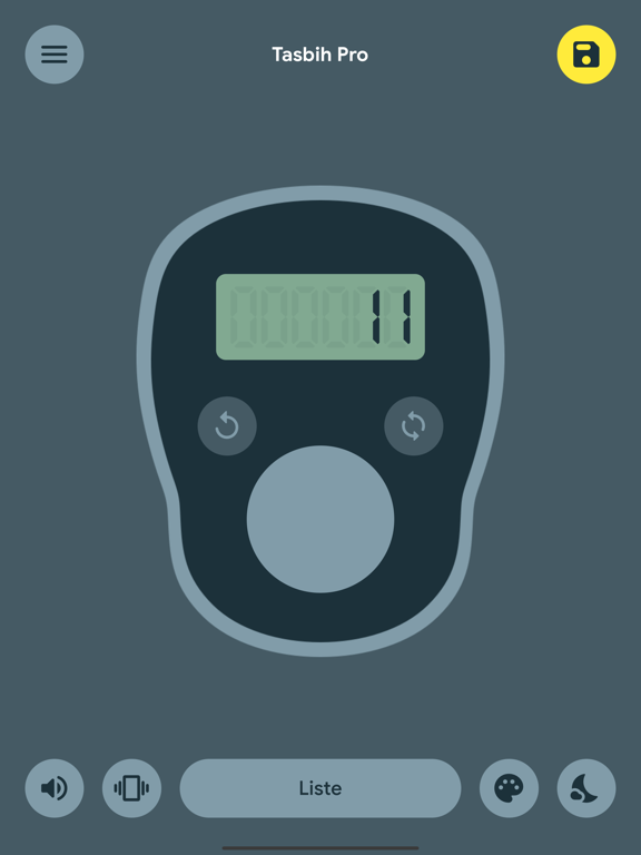 Screenshot #4 pour Tasbih Counter Pro : Dhikr App