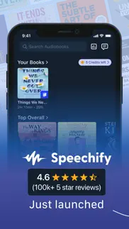 speechify books: read & listen iphone screenshot 1