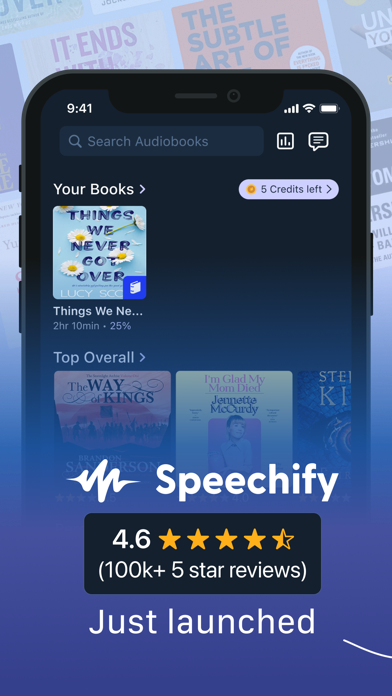 Speechify Books: Read & Listenのおすすめ画像1