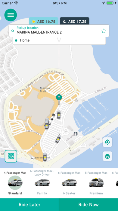 Abu Dhabi Taxi Screenshot