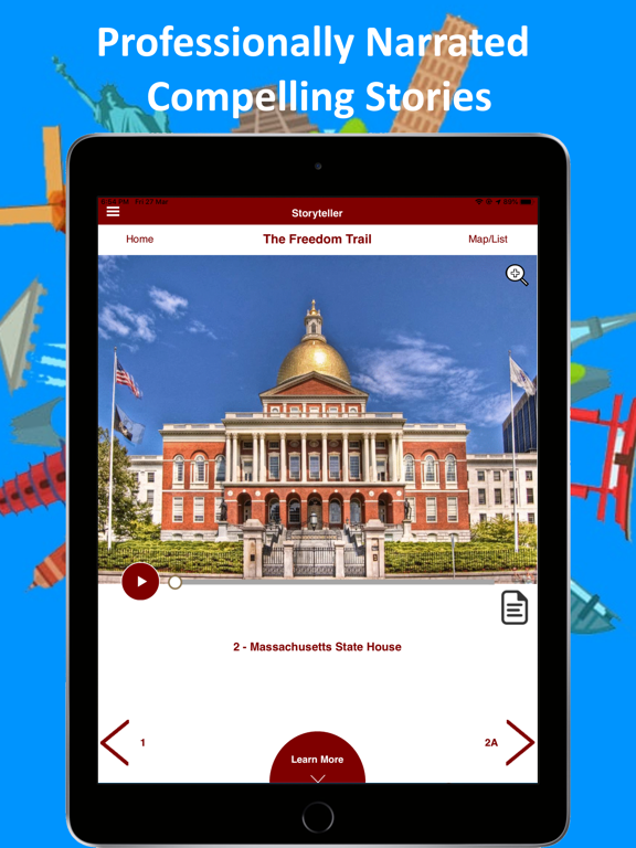 Screenshot #6 pour Storyteller Audio Tour Guide