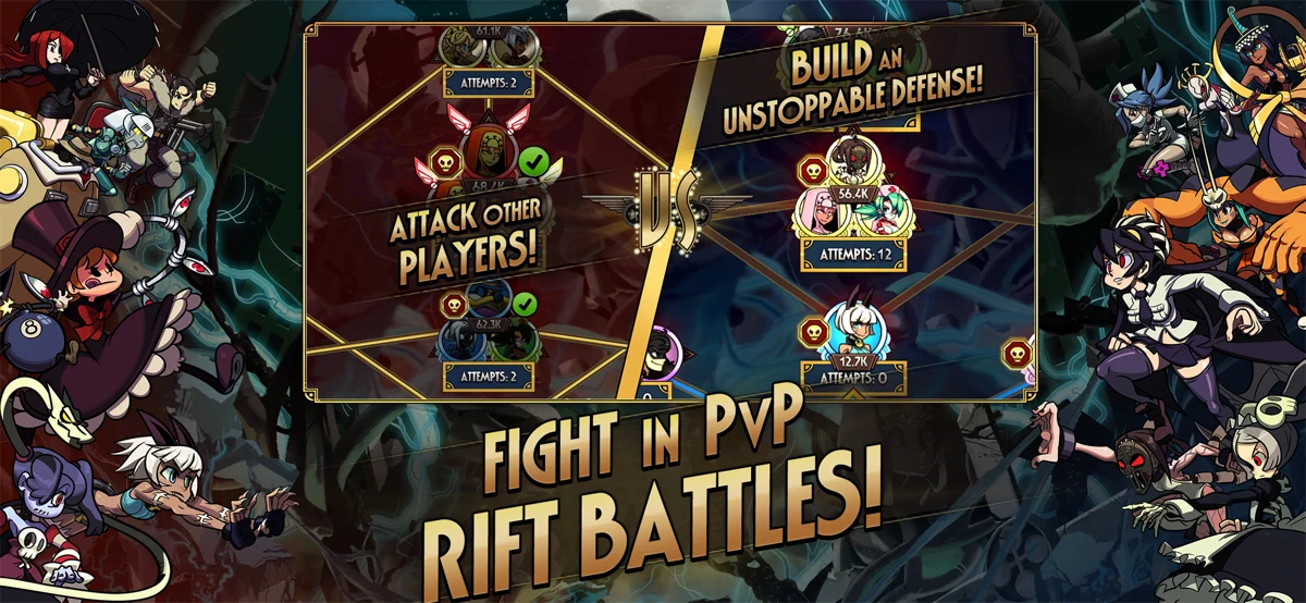 Skullgirls: Fighting RPG screenshot 5