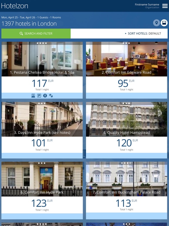 Screenshot #4 pour Hotelzon Mobile
