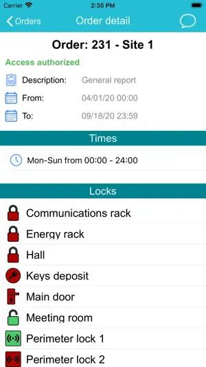 BLE Access Control screenshot 3