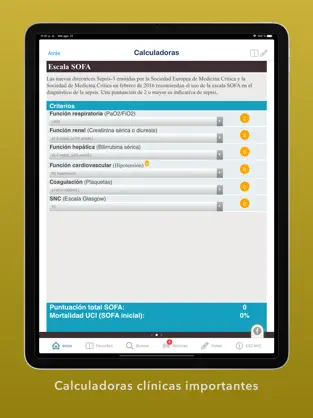 Captura 5 Sepsis Clinical Guide iphone