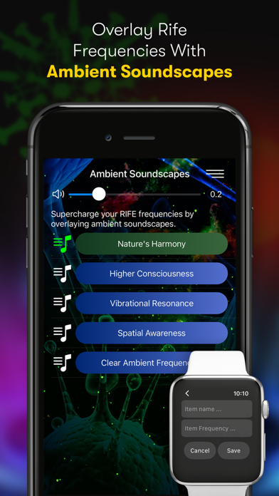 Rife Frequency Tone Amplifier Screenshot