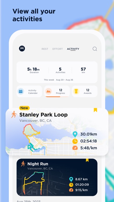 Moto Watch V2 Screenshot