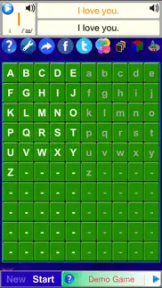 alphabet solitaire english szy iphone screenshot 1