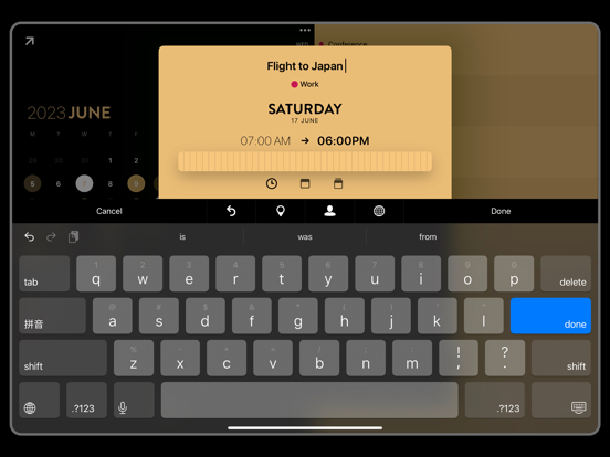 Timepage by Moleskine Studio iPad app afbeelding 6