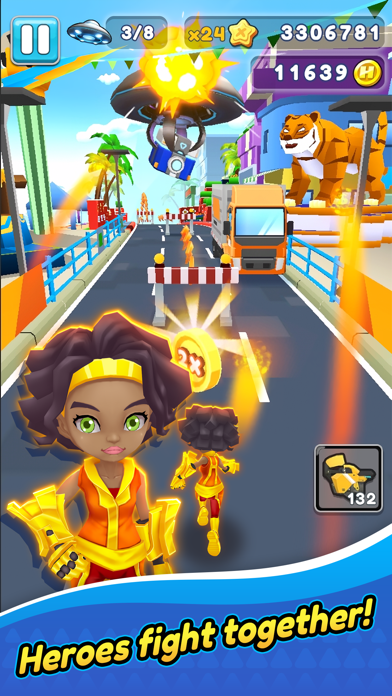 Subway Hero Run Screenshot