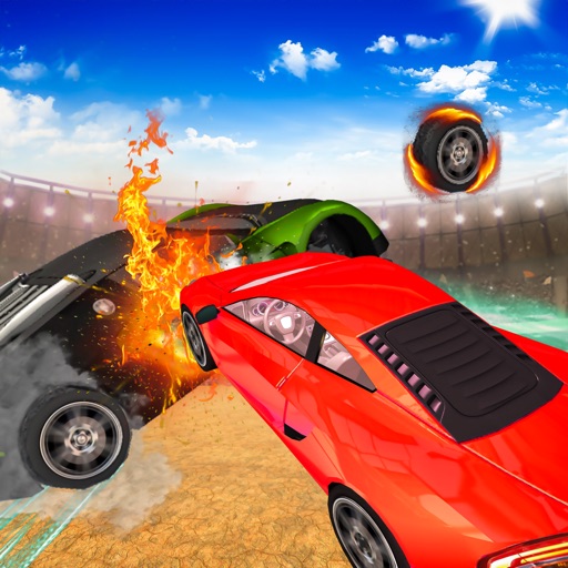 Demolition Derby Car 3D icon