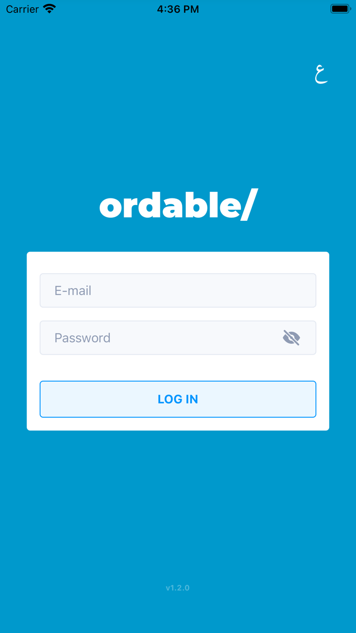 Ordable- Manager