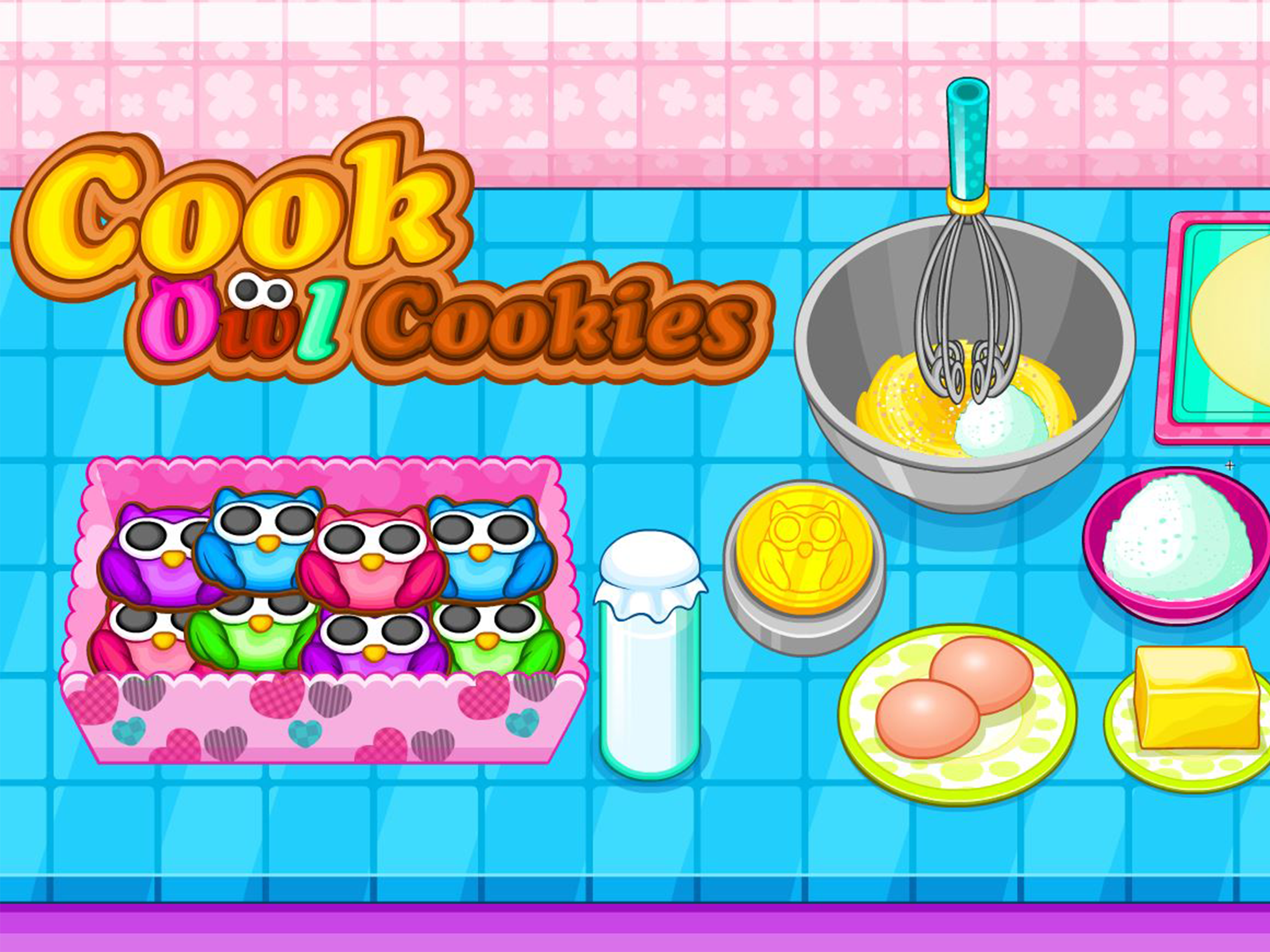 Cooking owl cookies game screenshot 11