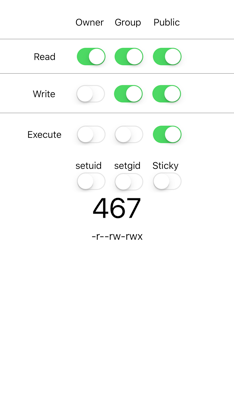 Chmod Calculator screenshot 4