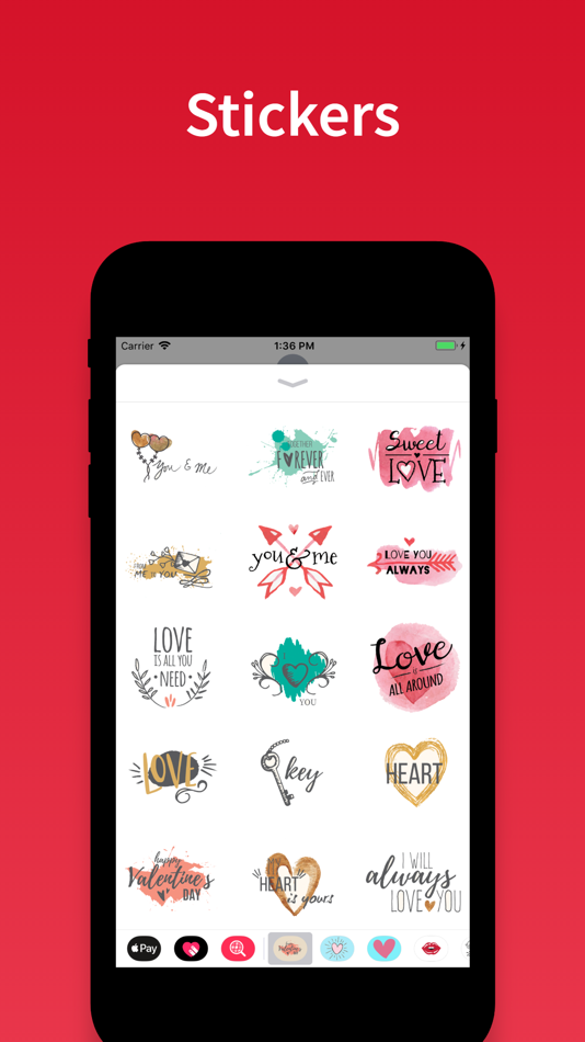 Stickers Happy Valentines Day - 1.2 - (iOS)