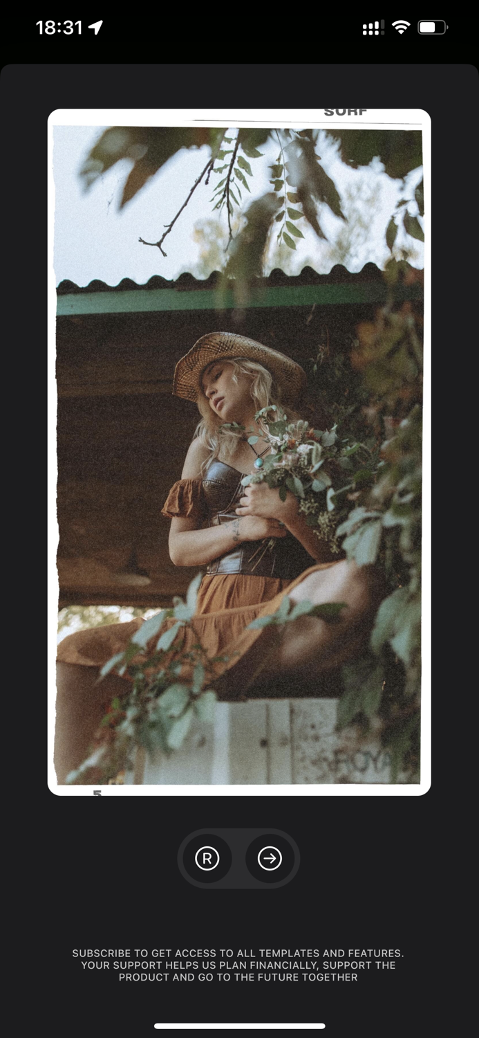 Surf - Story Templates Frames