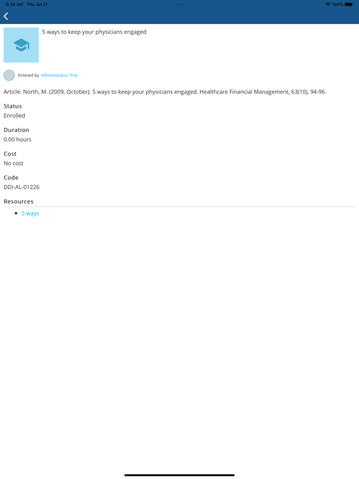 Saba TalentSpace Mobile