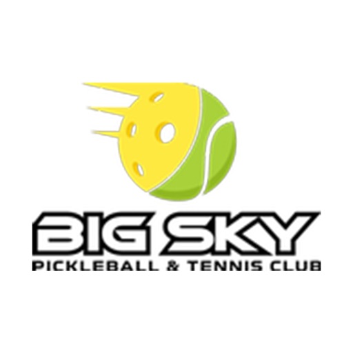 Big Sky Pickleball & Tennis iOS App