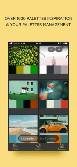 Game screenshot iPalettes - Color palettes mod apk