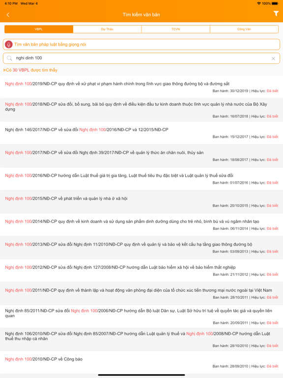 Screenshot #5 pour Thư Viện Pháp Luật
