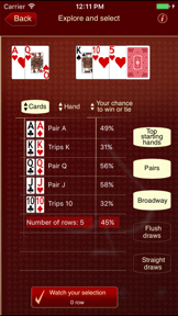 The Poker Calculator screenshot