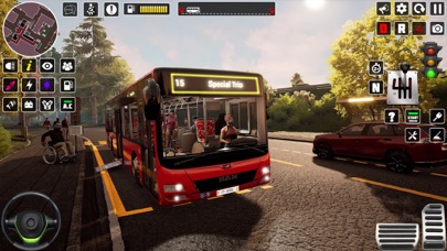 アメリカの旅客バス ゲームのおすすめ画像2