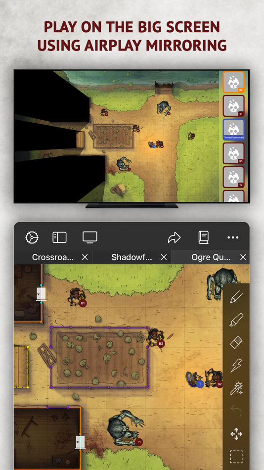 #4. Encounter+ VTT for D&D 5E (macOS) 由: QBIT