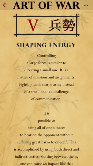 Capture d'écran de The Art Of War Lite sur iPhone 6