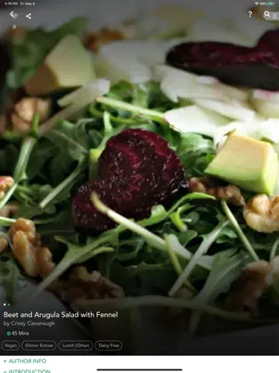 Captura 3 Food Monster - Vegan Recipes iphone