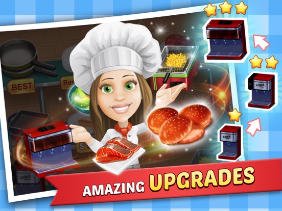 Food Court Hamburger Cooking iPad app afbeelding 5