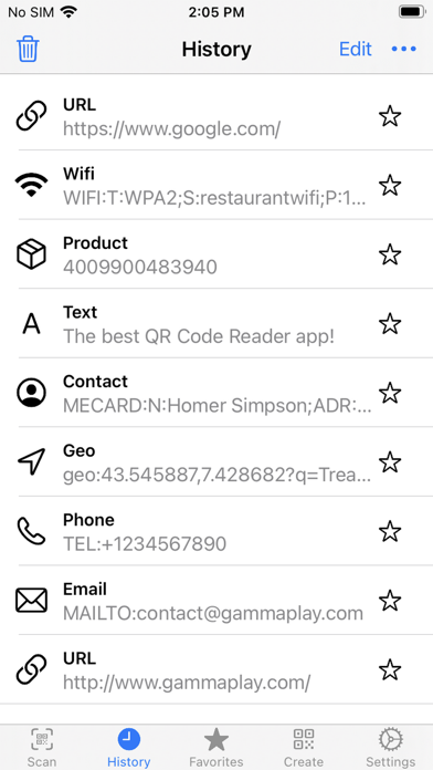 QR Code Reader + QR Scanner Screenshot