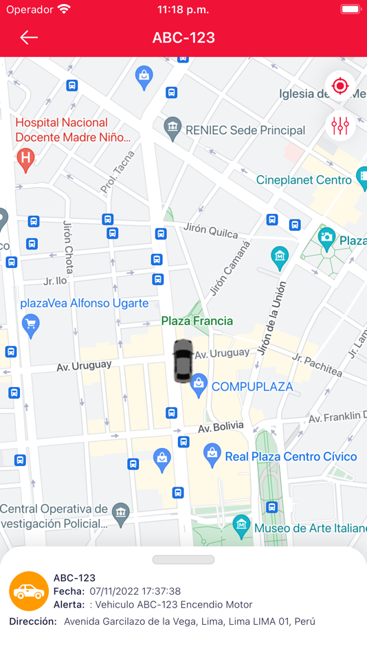 #8. GPS TRACKER PERÚ (iOS) 由: V & R GLOBAL SERVICES S.A.C