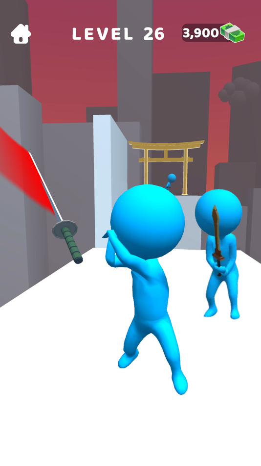#7. Sword Play! Ninja Slice Runner (iOS) 来自: AI Games FZ