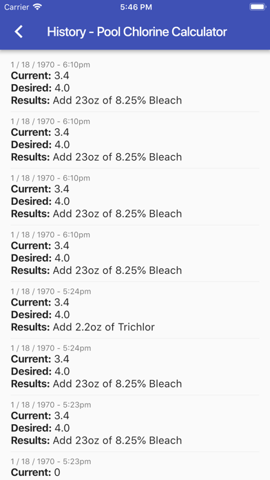Pool Chem Calculator screenshot 5