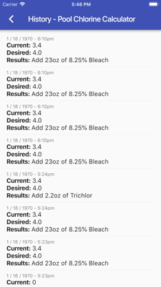 Pool Chem Calculator screenshot 5