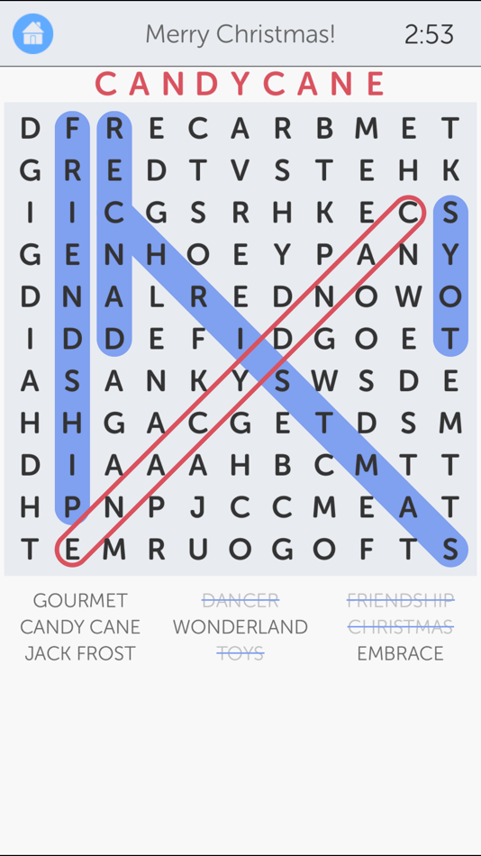 #1. Word Search!! (iOS) 来自: Funnerware