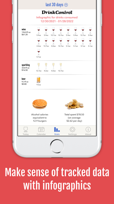 DrinkControl: Alcohol Tracker Screenshot