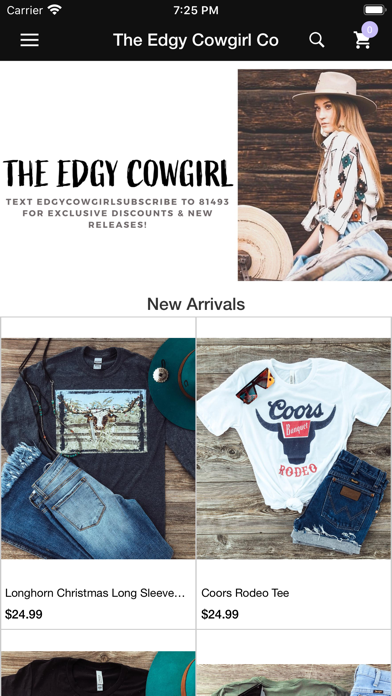 The Edgy Cowgirl Co Screenshot