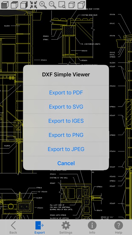 DXF Simple Viewer