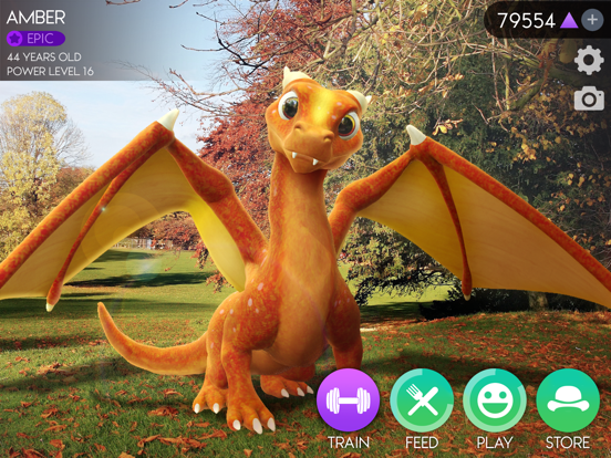 AR Dragon iPad app afbeelding 3