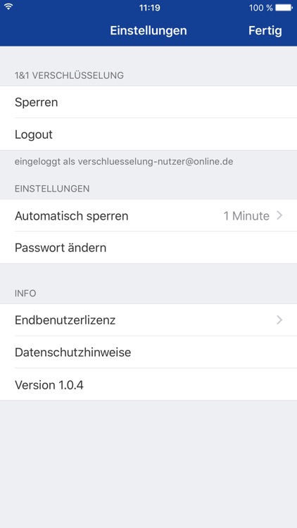 1&1 Verschlüsselung screenshot-4
