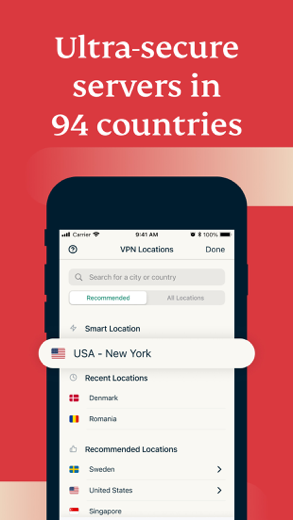 ExpressVPN screenshot 3