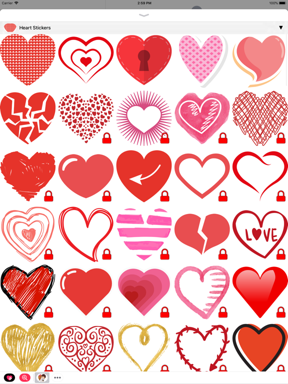 Couple Love: Cute Stickers iPad screenshot